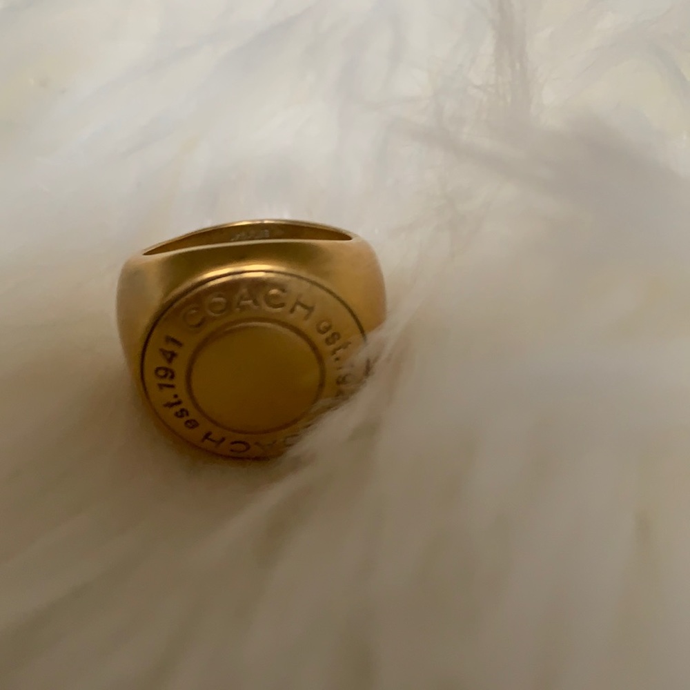 Coach ring